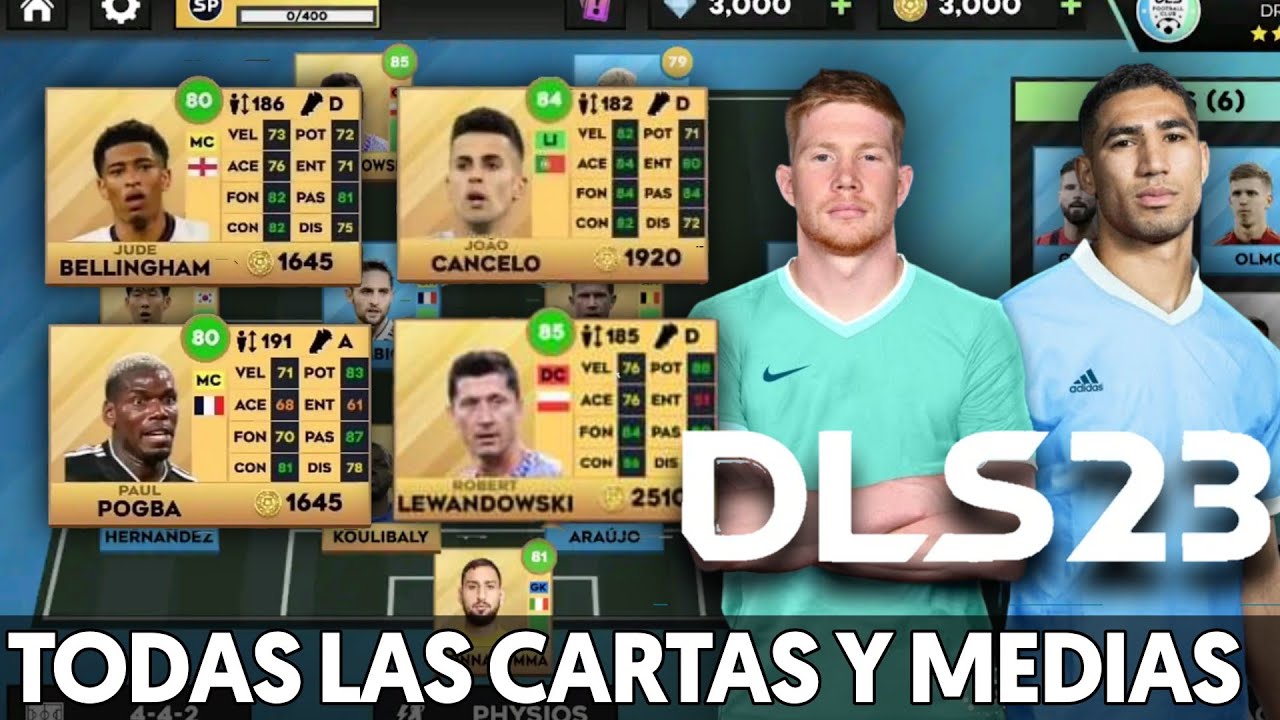 TODAS LAS NUEVAS MEDIAS DE DLS 23 CARTAS ACTUALIZADAS DREAM LEAGUE TODAS LAS NUEVAS MEDIAS DE DLS 23 CARTAS ACTUALIZADAS DREAM LEAGUE