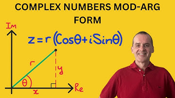 Complex Numbers in Polar Form  | Modulus-Argument Form