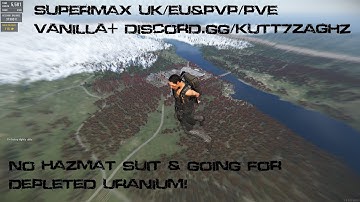 WorldUK Playing SCUM, No Hazmat suit, lets try get some depleted uranium! On SUPERMAX!