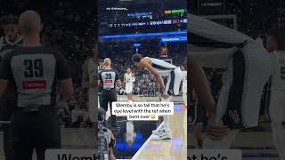 Download Lagu Your daily reminder that Victor Wembanyama is TALL 😅 #victorwembanyama #spurs #nba #wemby #nbafans MP3