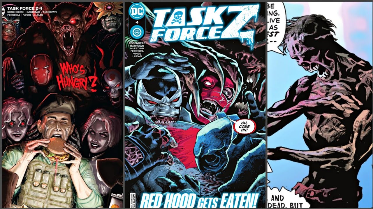 TASK FORCE Z #4 l Red Hood Team Up With Batman