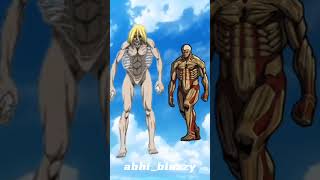 ymir vs AllT👍titan#eren #animecharacter#attackontitanwingsoffreedom#beasttitan#aoteren#aot