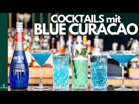 BLUE CURACAO Cocktails!💙 (Schnell+Einfach)