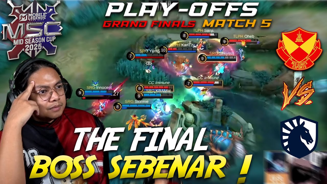 SRG VS TLPH MATCH 5 GRAND FINALS MSC EWC 2025 !