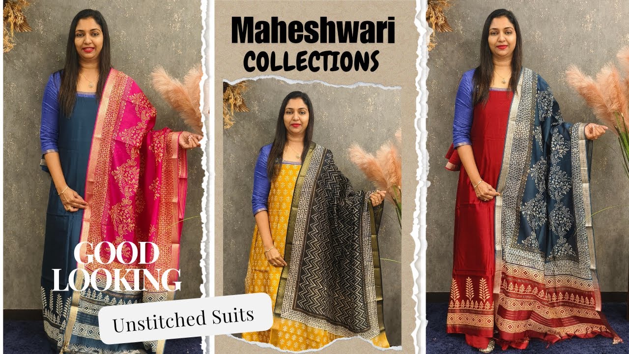 Maheshwari Silk Suits Back In Stock !! || Elegance is beauty. It’s the