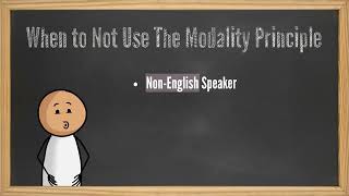 8: Modality Take 2