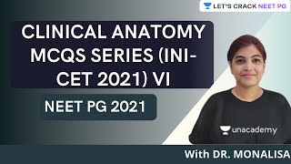 Clinical Anatomy MCQS Series (INI-CET 2021) VI | NEET PG 2021 | Dr. Monalisa screenshot 4