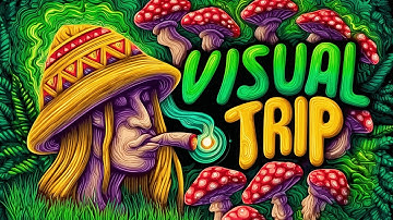 Psy Dub Visual Trip | Magic Mushroom Animation | Psychedelic Dub Mix