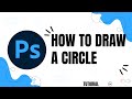 How to make a perfect circle in Photoshop