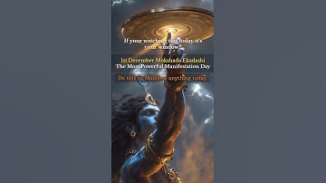 Mokshada Ekadashi The Most Powerful Manifestation#trending #ekadashi #viralshorts #shorts #explore