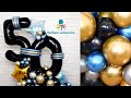 50th Balloon Bouquet Tutorial | 50th Birthday Balloon Decorations #50thbirthday