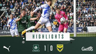 Highlights | Plymouth Argyle 1-0 Oxford United