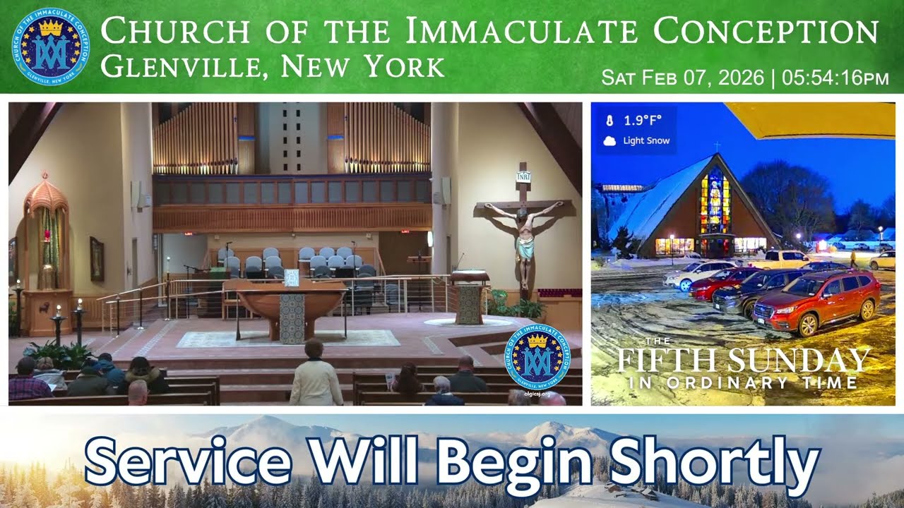 IC | 5th Sunday in Ordinary Time (Vigil) | Sat Feb 7 @ 6pm