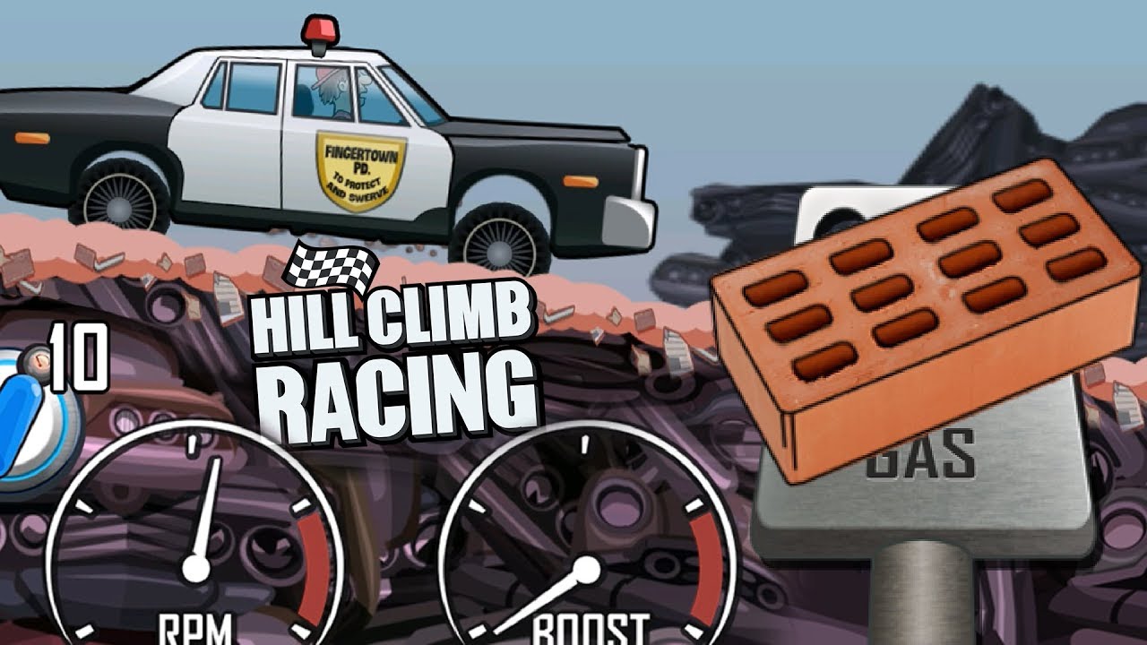 Hill climb racing - fast car 🚗 gameplay #hcr #hillclimbracing #gameplay  #gaming #1k 