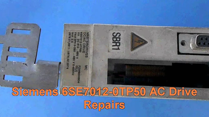 Siemens 6SE7012 0TP50 AC Drive Repairs @ Advanced Micro Services Pvt. Ltd,Bangalore,India