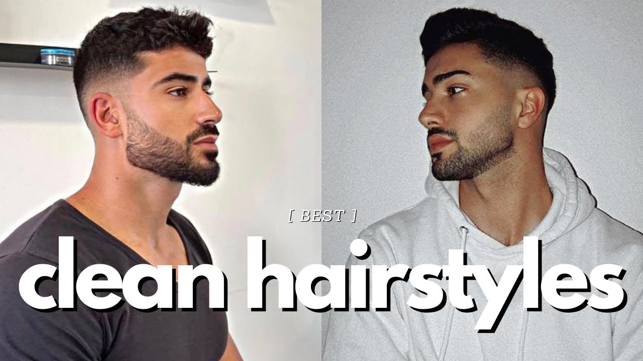 clean-cut short hairstyles for men - YouTube