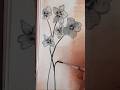 watercolor flower painting #calligraphy #arabic #artist #drawing