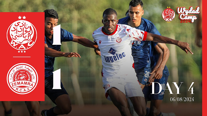 Highlights: Wydad AC 1-1 RCAZ | Pre-Season Friendly Game
