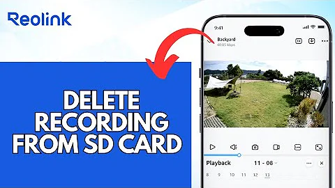 How to Delete Recordings from Reolink Sd Card 2025?