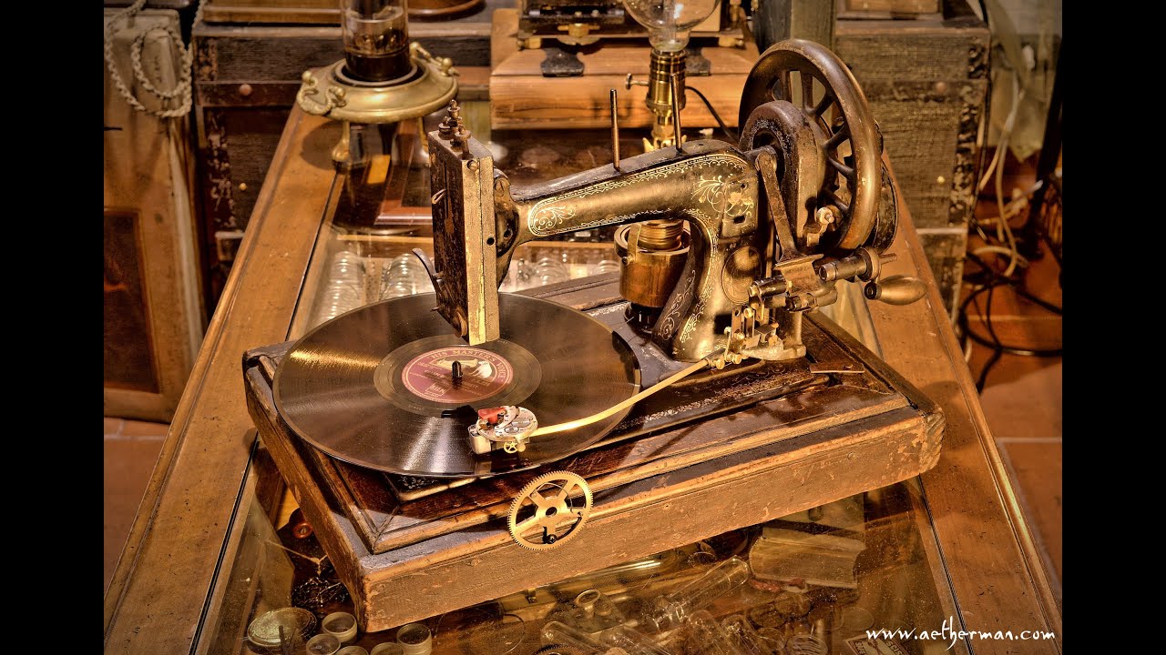 The Gritzner Phonograph anno 1896