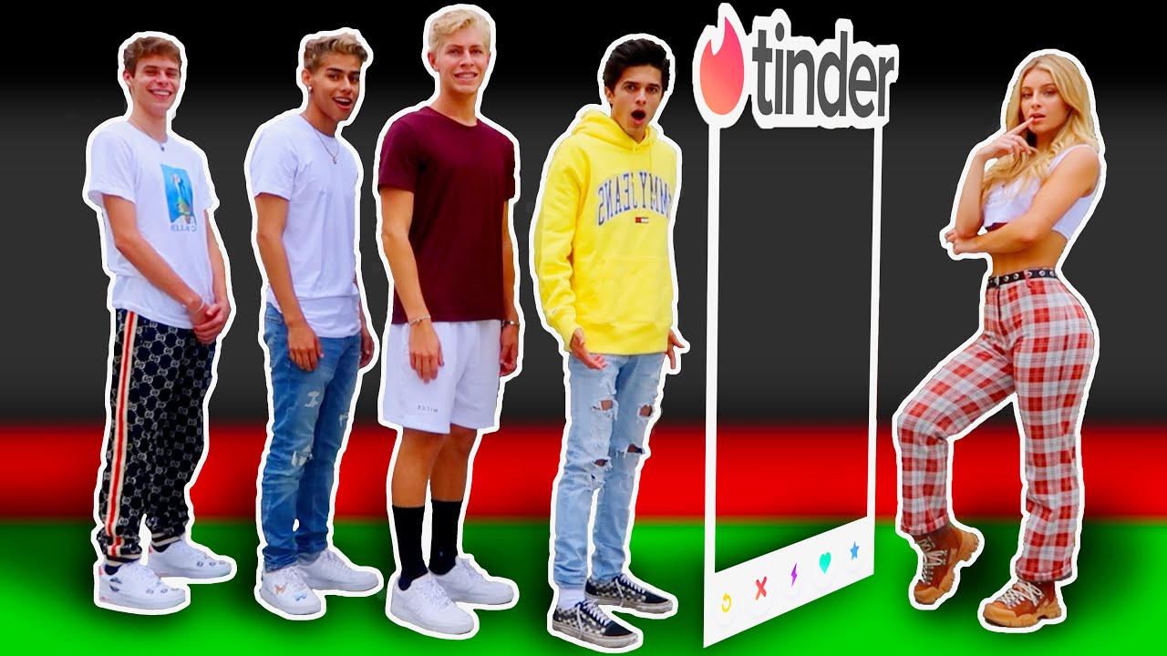 TINDER IN REAL LIFE! dobrik logan paul