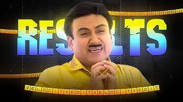 RESULTS DAY - EXAM OVER | VELOCITY EDIT | RESULT EDIT | @official5rakib