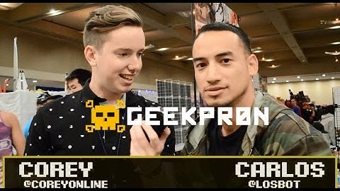 Carlos from YTV - Interview - Unplugged Expo 2016