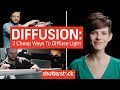 Diffusion Basics: 3 Cheap Ways To Diffuse Light | Cinematography Techniques