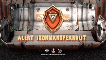 Best Ironman Animated Alert For Twitch Streamer And Youtube Gaming