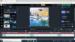 How to convert audio into waveform in Kapwing
