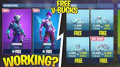 Season 8 Free V Bucks Glitch - how to get free v bucks in fortnite new free v bucks glitch scam free skins season 8 duration 7 03