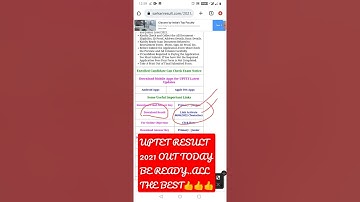uptet 2021result out today|uptet result 2021 link|uptet 2021 result  check kare#uptetresult2022