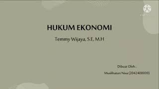 peraturan peraturan yang terkait dalam hukum ekonomi PASAL 33 UUD 1945