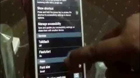 flash alerts on call & sms on android