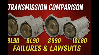 GM Transmission Showdown  6L80 vs 6L90 vs 8L90 vs 10L80