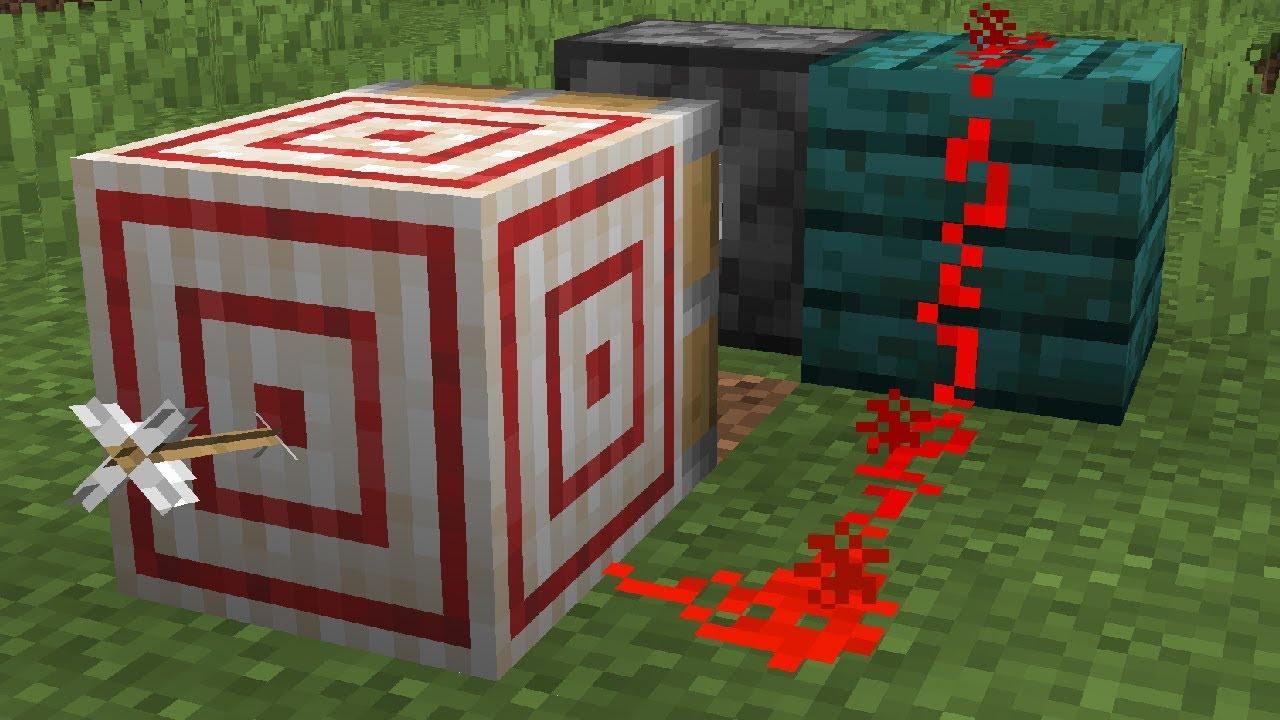 How to Use the Target Block in Minecraft 30.306