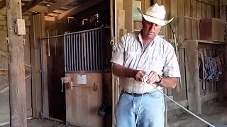 KNOTS  Run a Picket Line with Basic Horsemanship Knots