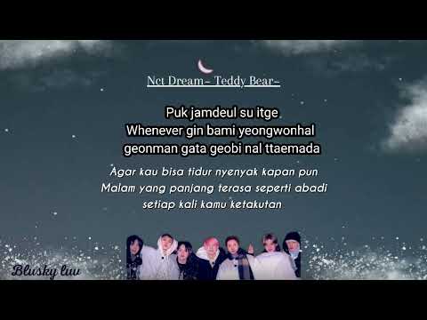 NCT DREAM "Teddy Bear" (잘 자) Romanization/Sub Indo