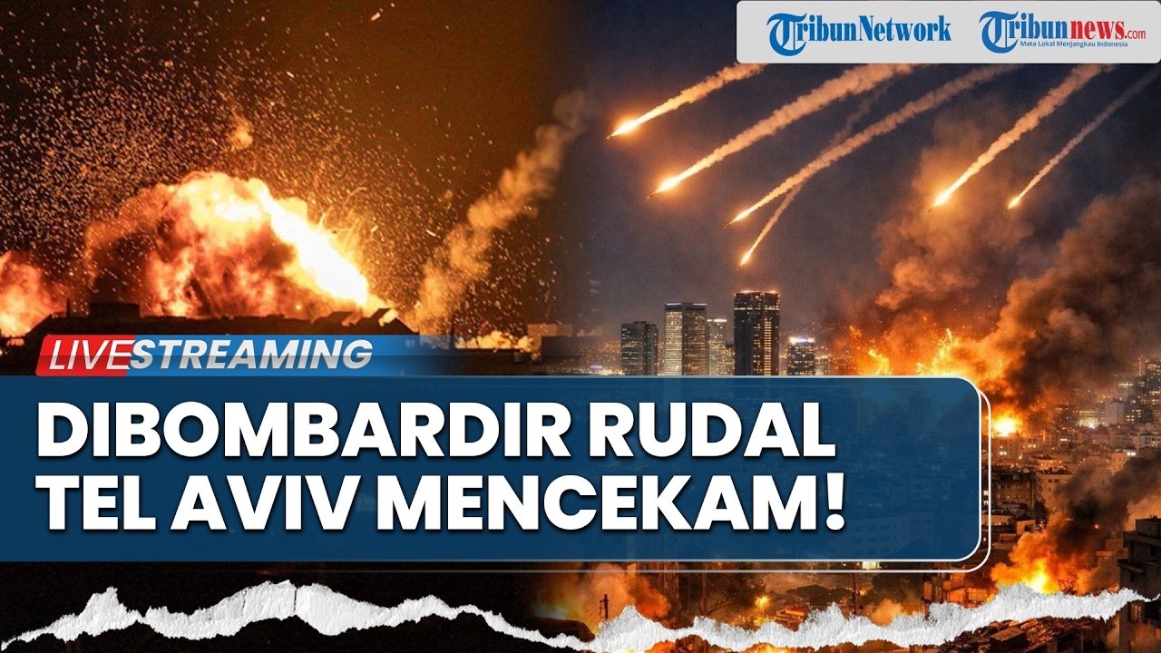 🔴Iran Makin Ganas! Tembakkan Ratusan Rudal Hancurkan Tel Aviv hingga Tewaskan Puluhan Tentara AS