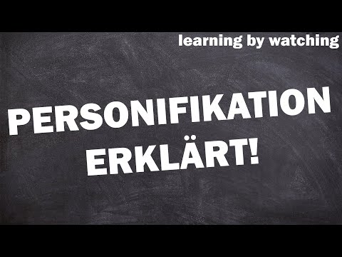 Video: So Füllen Sie Die Personifizierung Aus