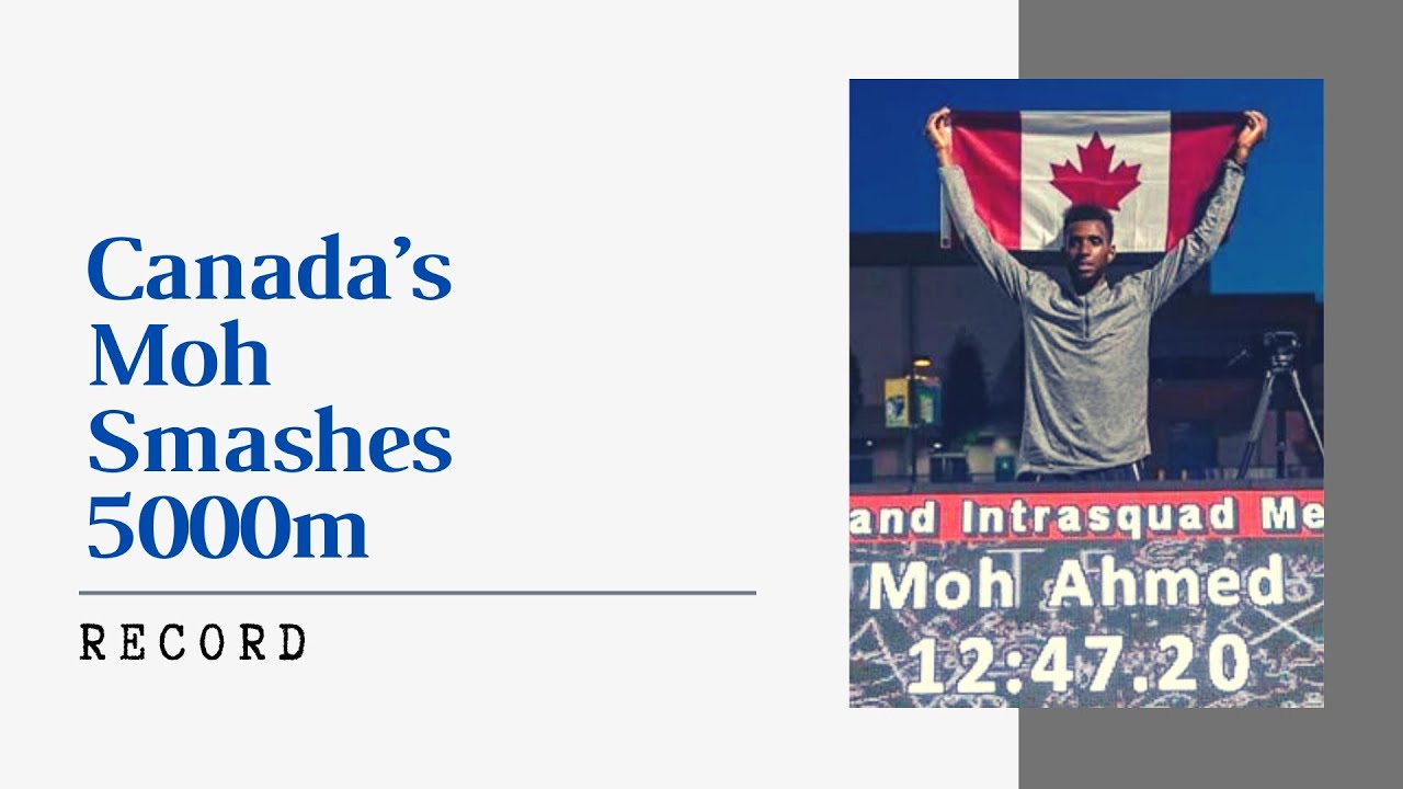 Canada’s Moh Smashes 5000m Record