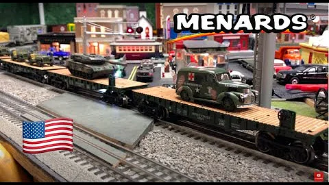 AWESOME O Gauge Military Train