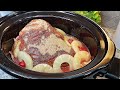 SLOW COOKER HAM | EASY CrockPot Ham Recipe | Simply Mama Cooks