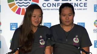 Melati And Isabel Wijsen - World Oceans Day 2017
