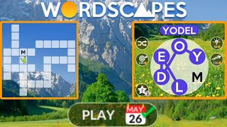 Wordscapes Daily Puzzle May 26, 2023