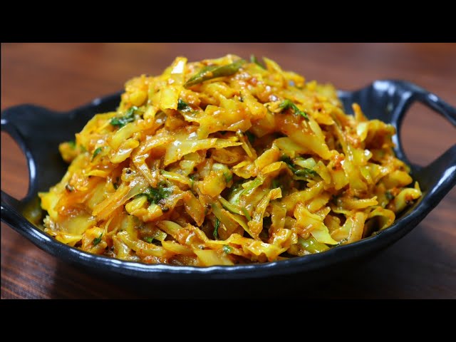 The Most Delicious Quick Curried Cabbage - How To Make Dinner