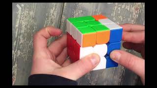 Oreegami right algorithm 3by3 Rubik's cube.