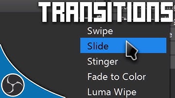 OBS Course 131 - TRANSITIONS - How to create and use Stinger Transitions in OBS (Tutorial & Guide)