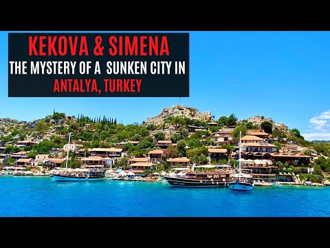 KEKOVA ISLAND & SIMENA | Mysterious Sunken City and Turquoise Coasts in ANTALYA, TURKEY