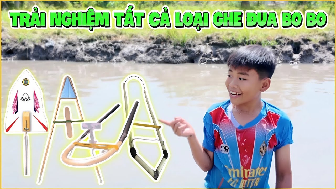 VLOG | 1 Ngày Trải Nghiệm Tất Cả Loại Ghe Đua, Bé Lâm Nghỉ Chơi Bo Bo ?
